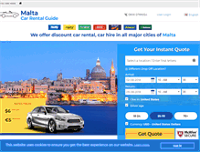 Tablet Screenshot of maltacar.com